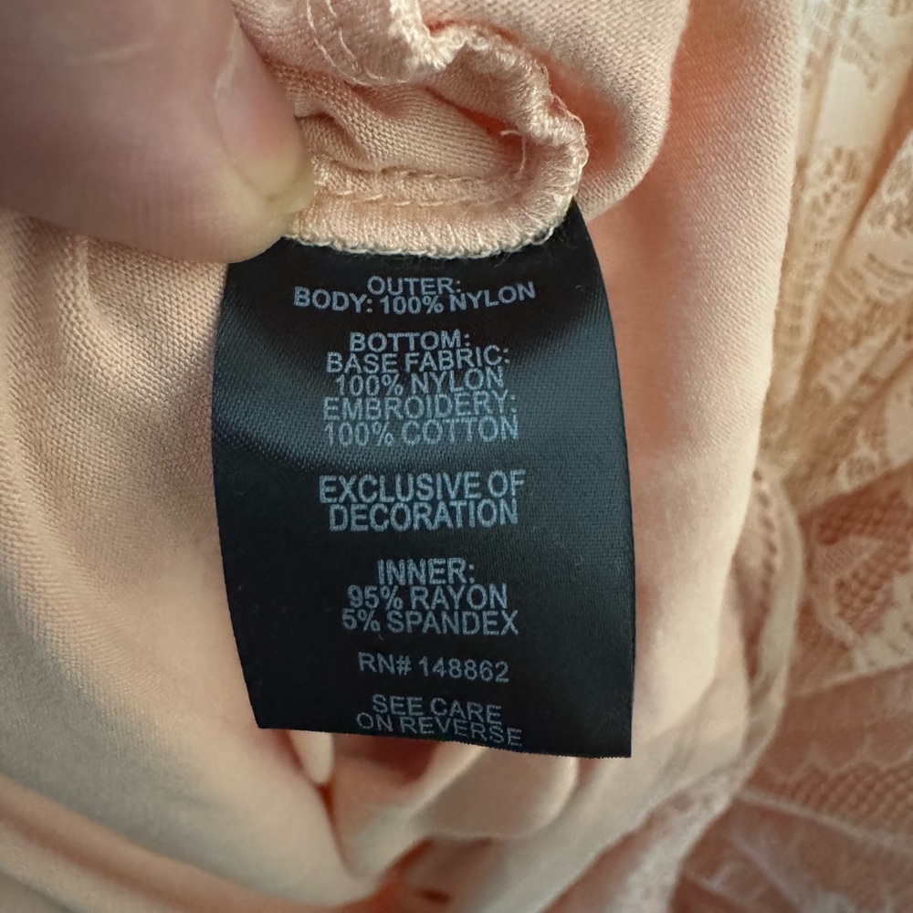 Torrid Peach Lace Maxi Dress - Picture 10 of 17